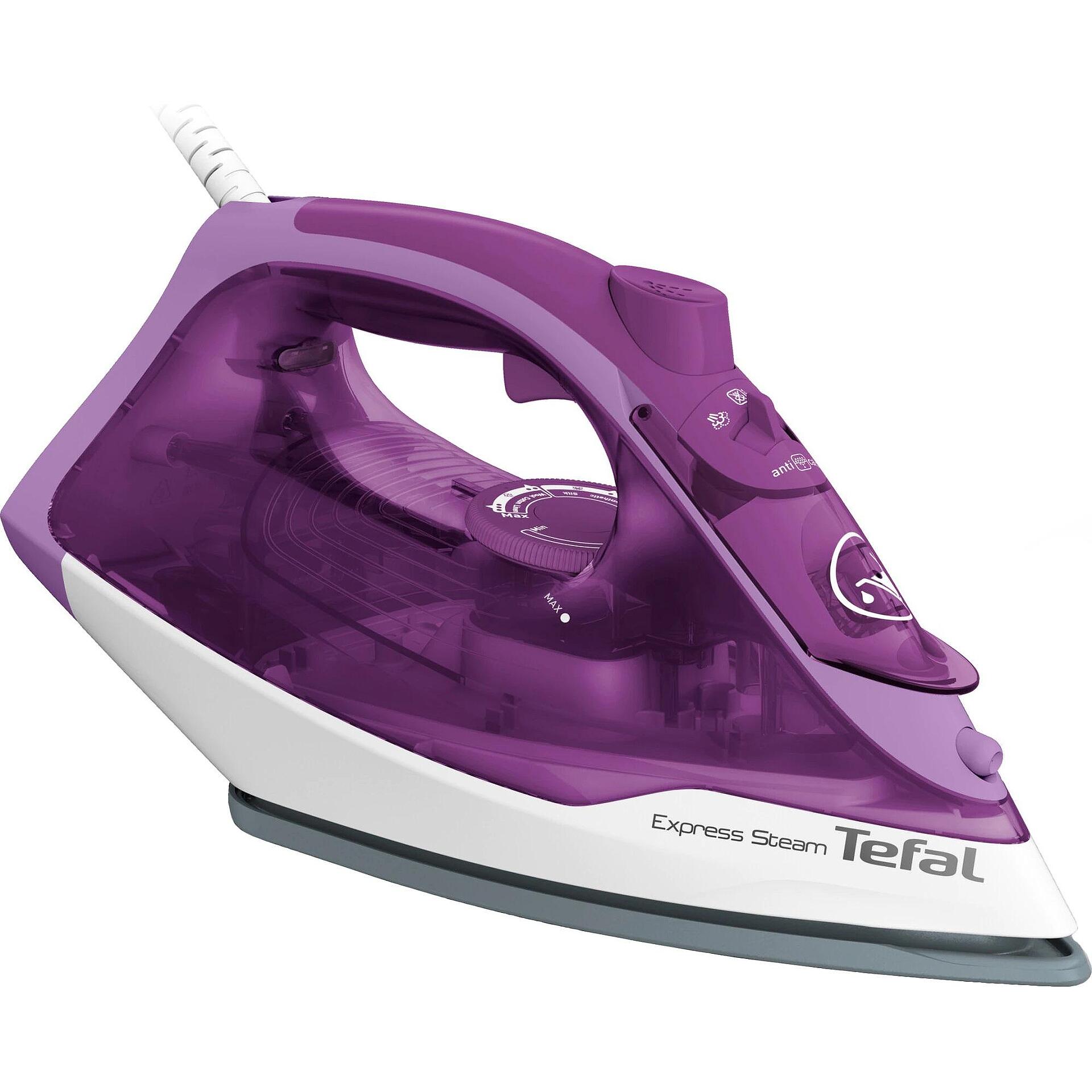 Tefal Σίδερο Ατμού,FV2836E0, 2400 W, 270 ml,Tefal