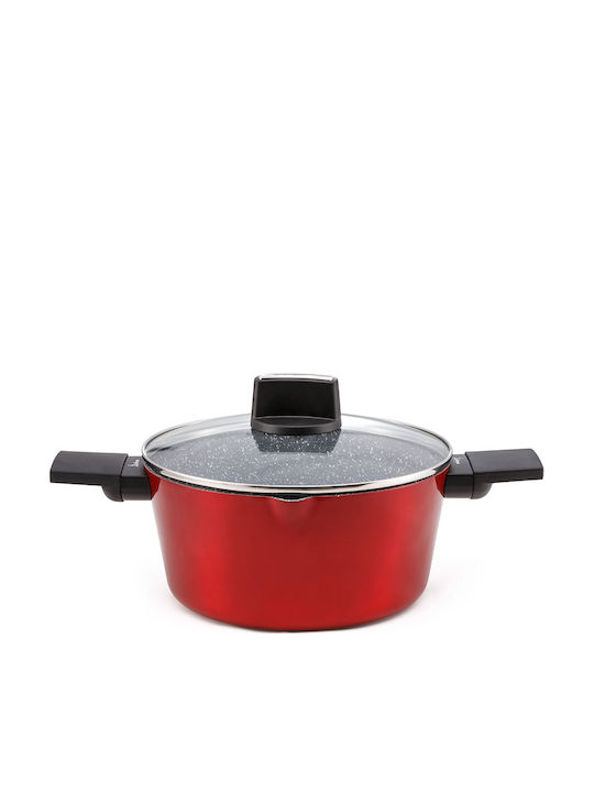 Κατσαρόλα Αλουμινίου 2.2lt / 20cm, FR-2096, Luigi Ferrero