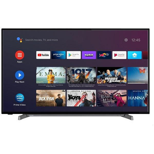 Toshiba Τηλεόραση LED 65 ιντσών, 164 cm, 65UA2D63DG, ANDROID SMART Toshiba